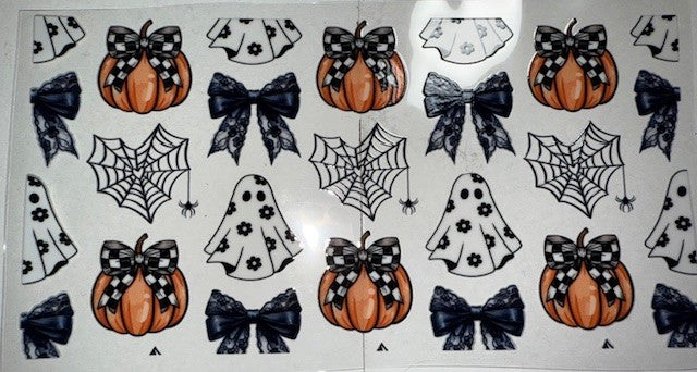 Ghost Pumpkins Wrap