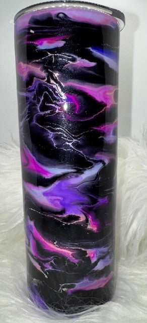 Pink and Purple Swirl Cup