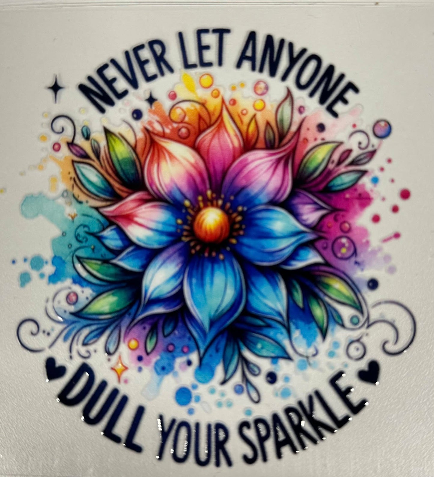 Never let anyone 4-inch