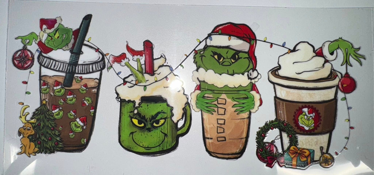 Green man Coffee wrap