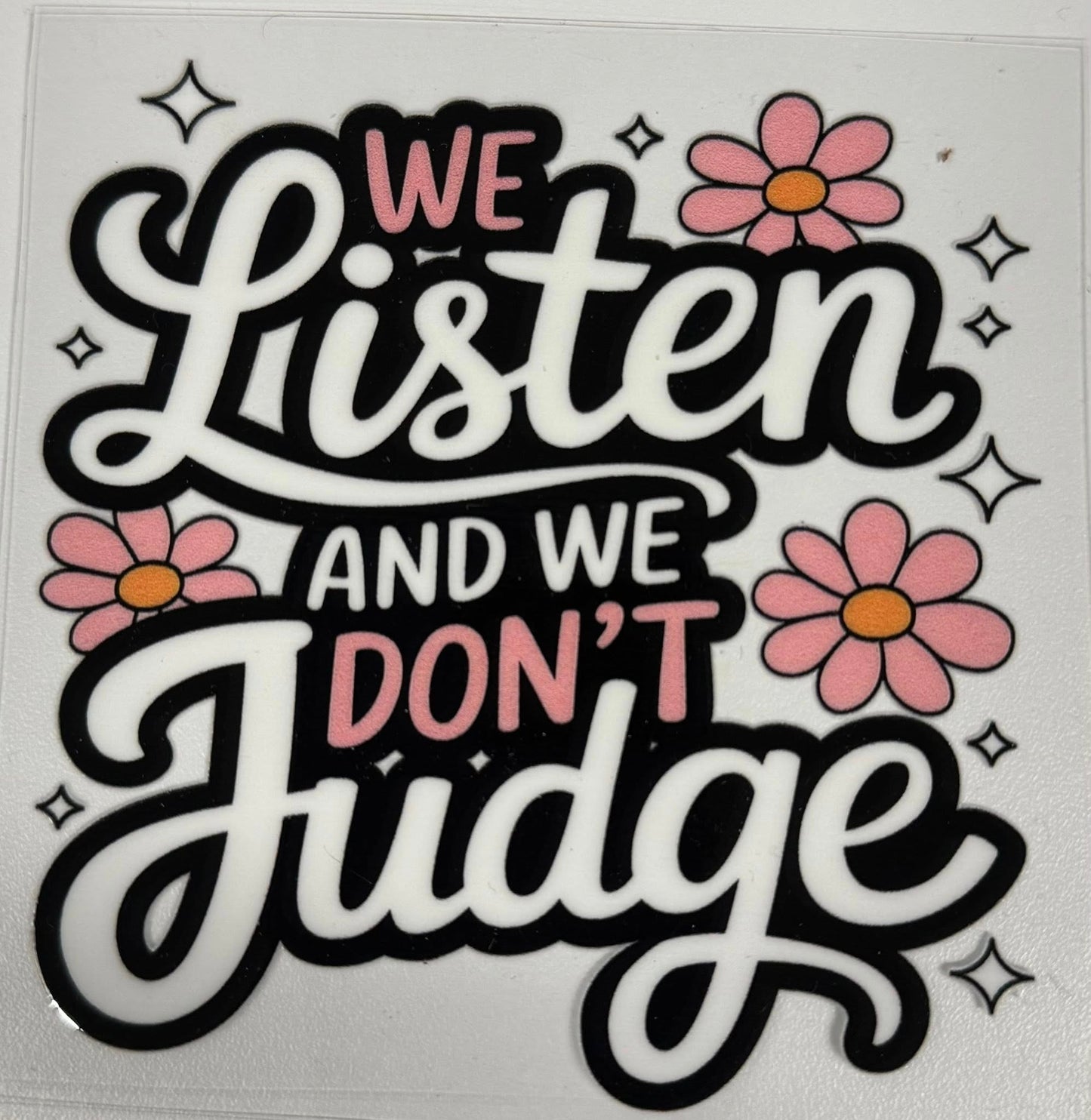 We don’t judge 4-inch
