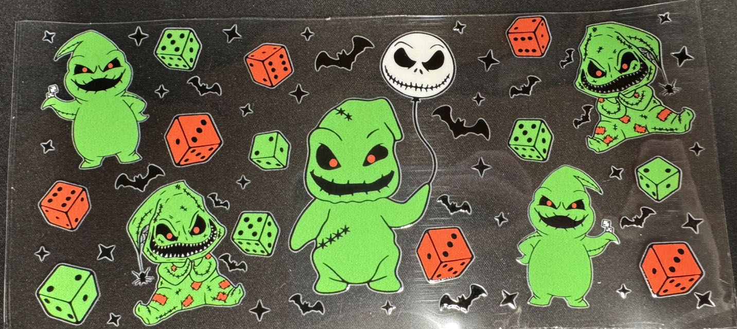 Oogie Dice wrap