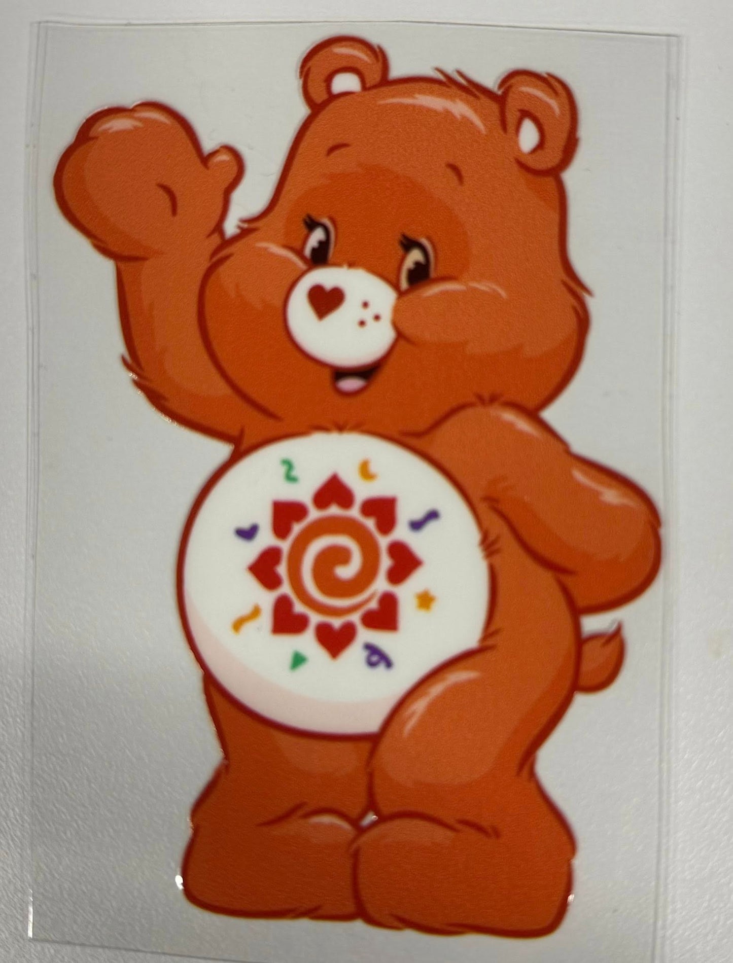 Orange Kare Bear 4-inch