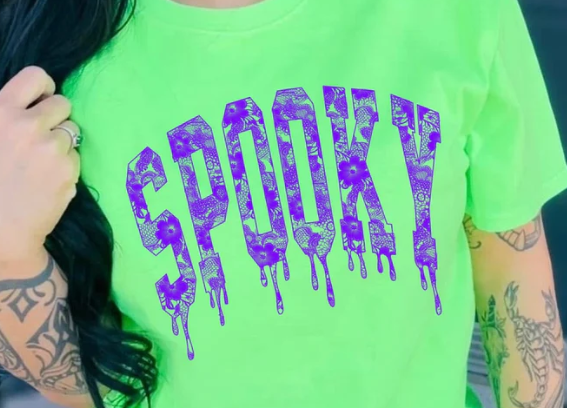 Spooky Drip DTF