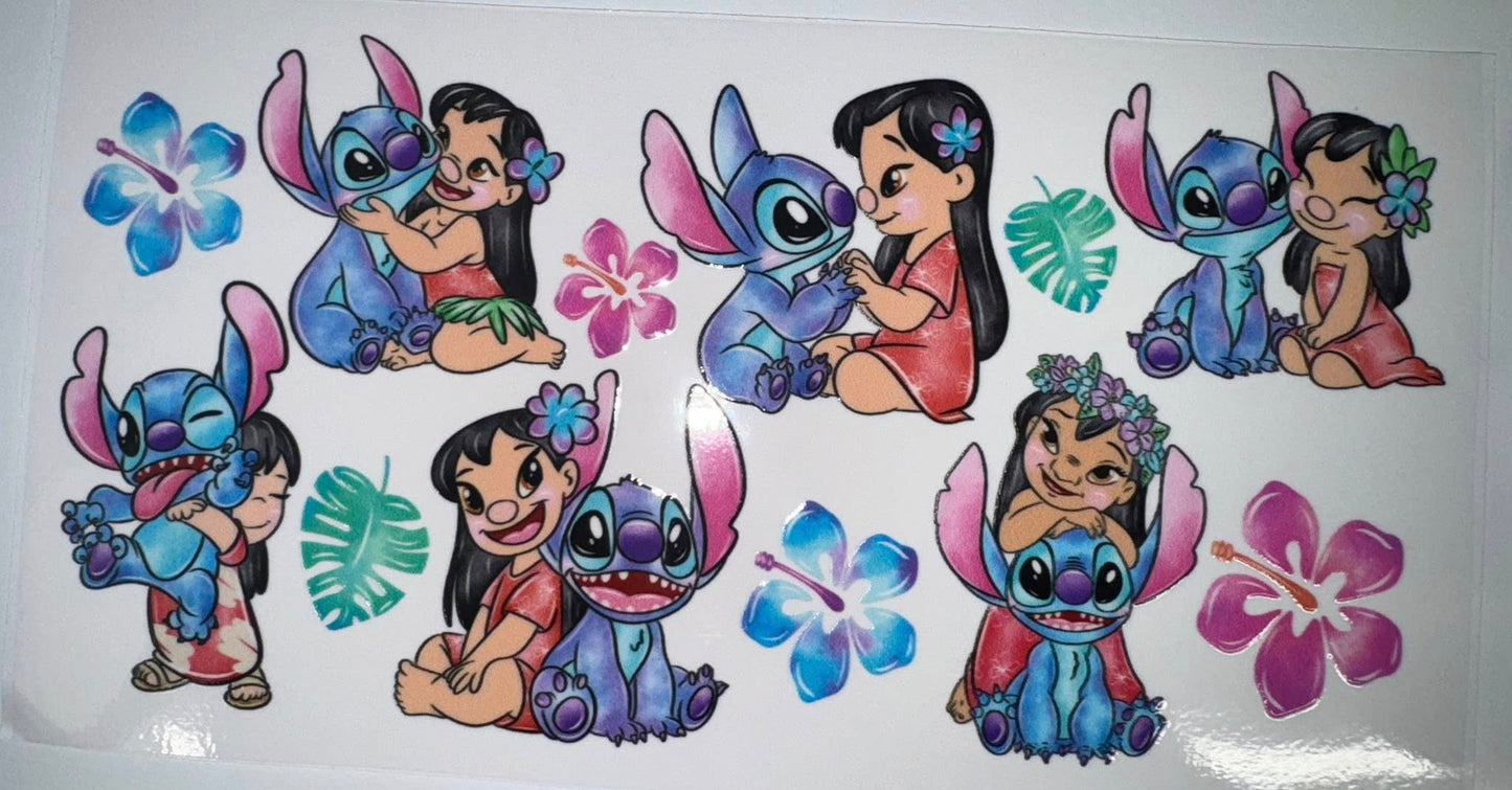 Stitch flower wrap