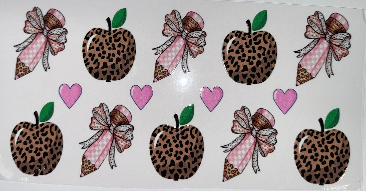 Teacher Cheetah wrap