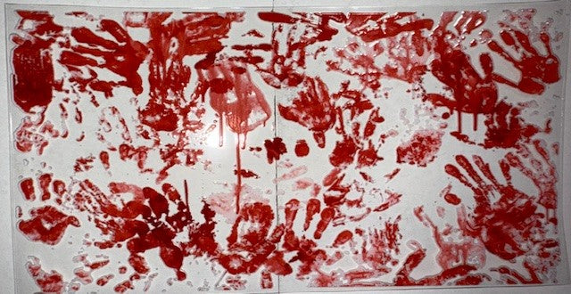 Blood Prints Wrap