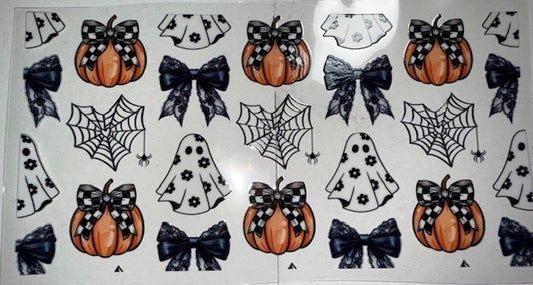 Ghost Pumpkins Wrap