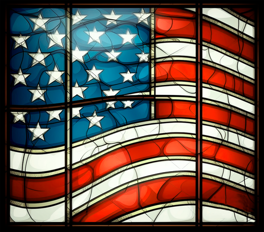 Stained glass Flag