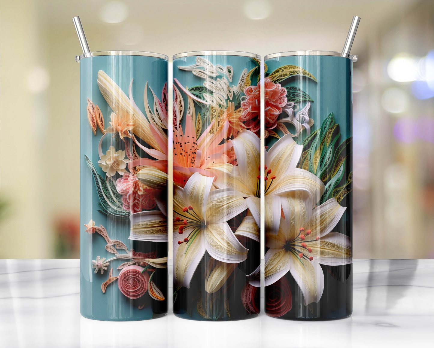 3d Flower 23