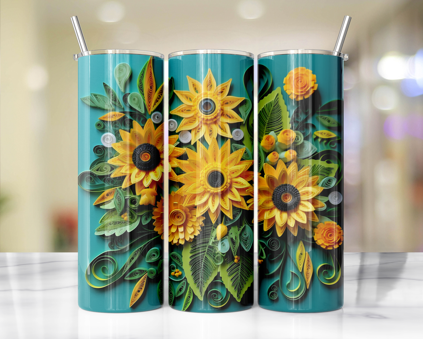 3d Flower 9