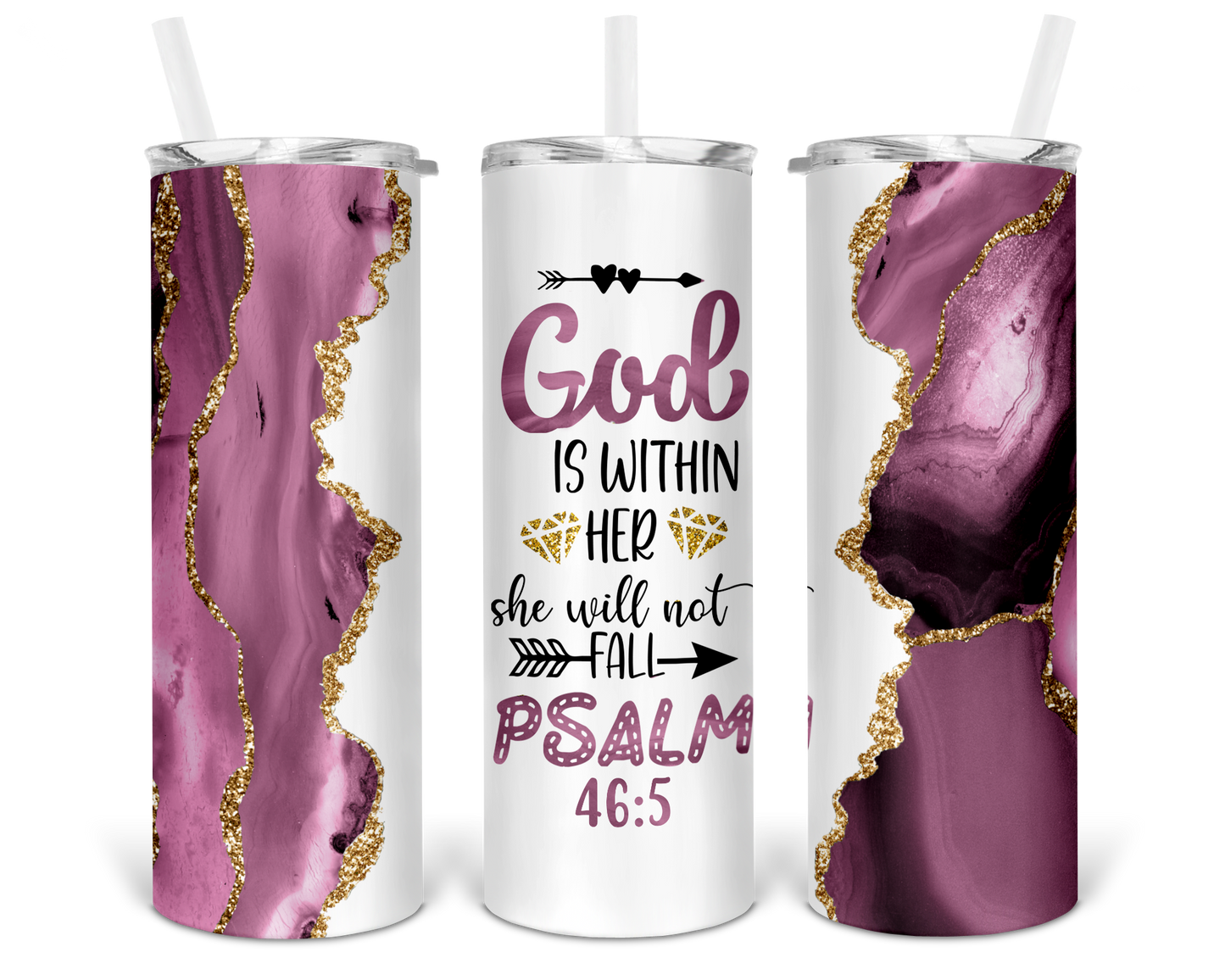 God is Within Psalms 46:5 Wrap