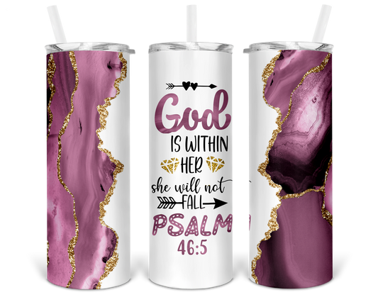 God is Within Psalms 46:5 Wrap