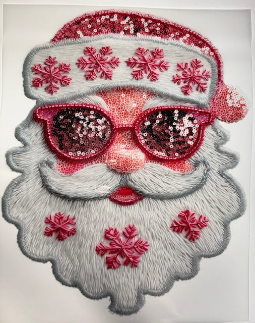 Sequin Santa DTF