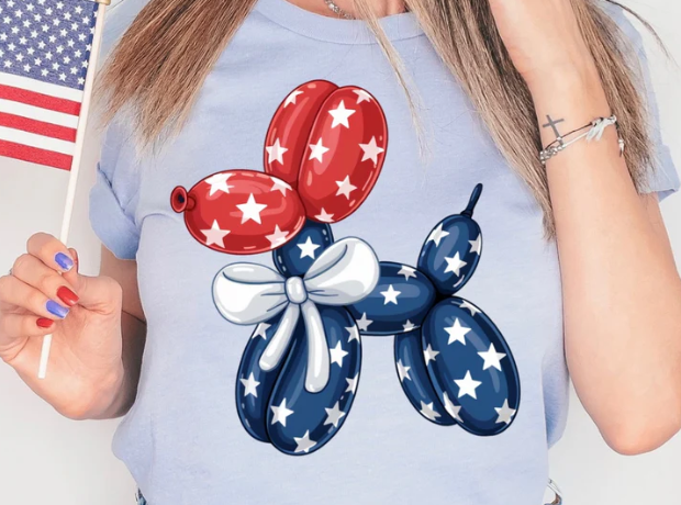 Balloon 4th Dog DTF
