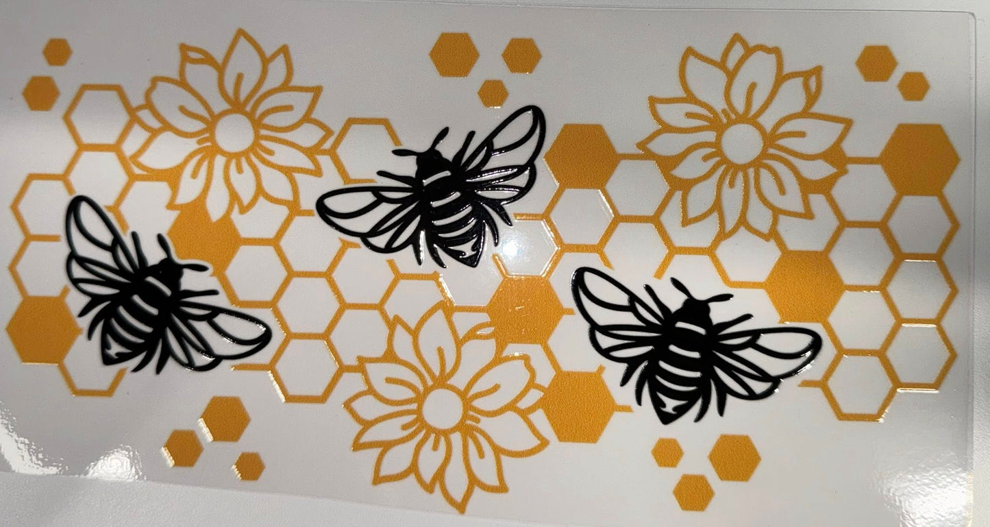 Bee flower wrap