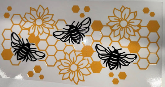 Bee flower wrap