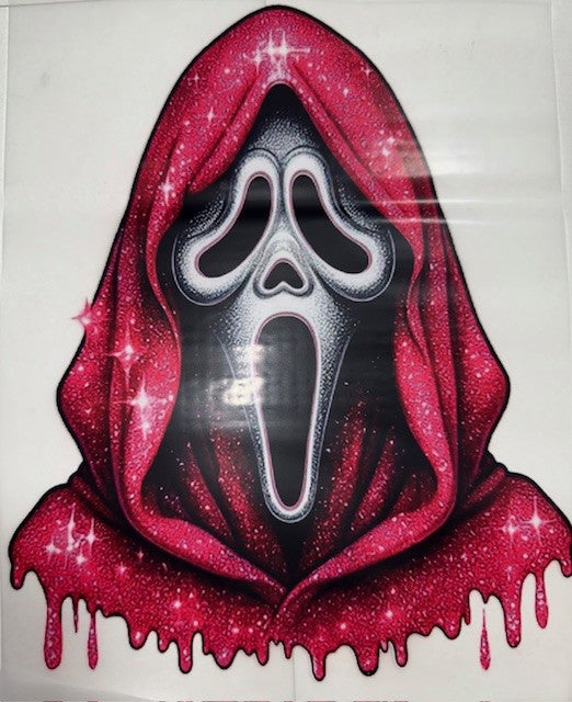 Glitter Ghostface DTF