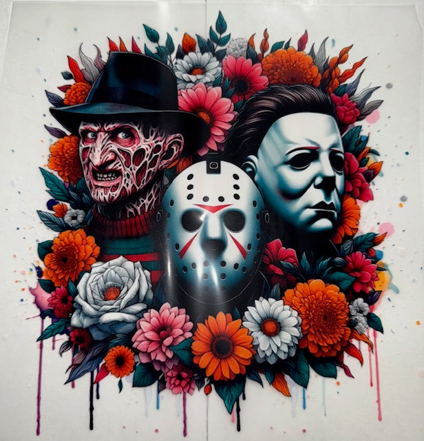 Floral Halloween DTF