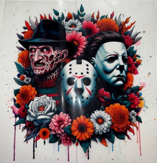 Floral Halloween DTF