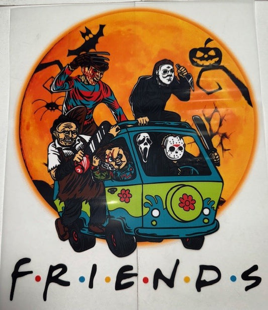 Friends Halloween DTF