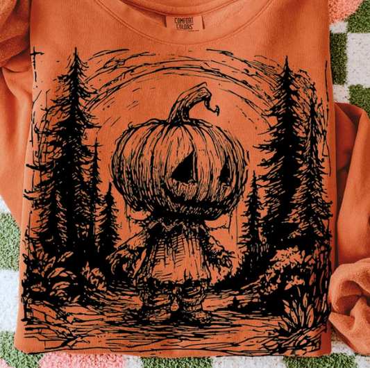 Pumpkin Horror DTF