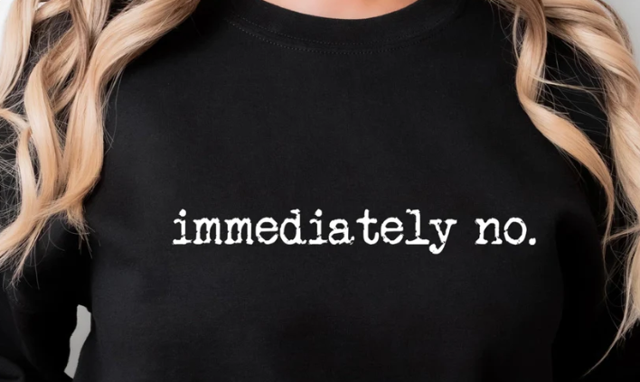 Immediately No DTF
