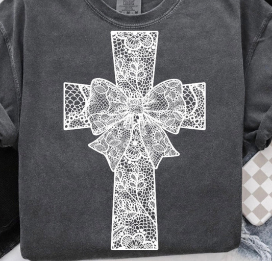 Lace Cross DTF