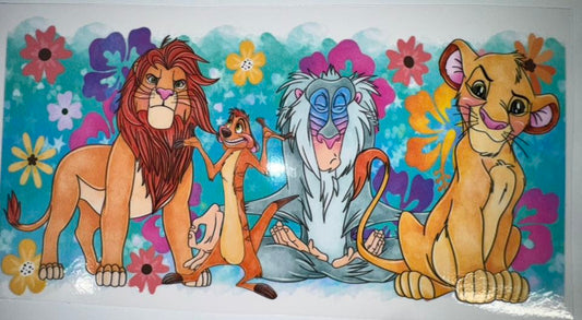 Lion flower wrap