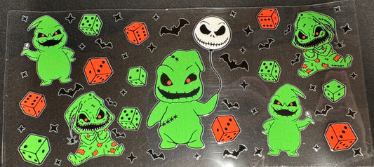 Oogie Dice wrap