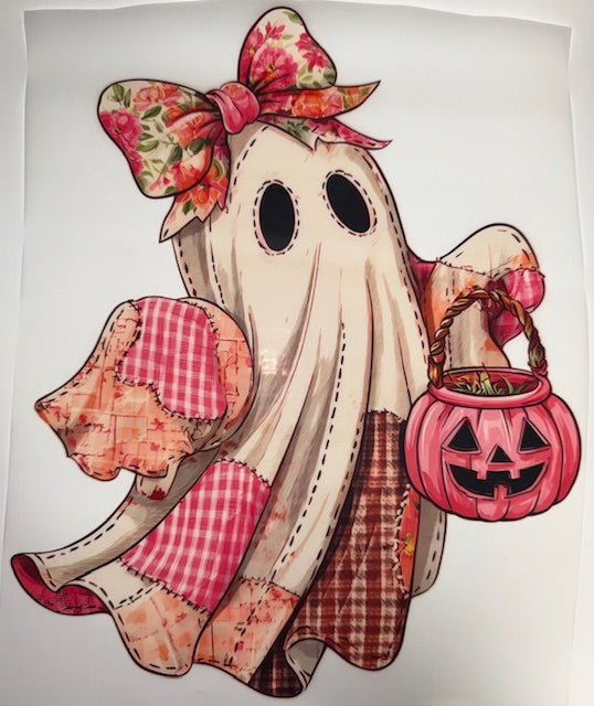 Patchwork Ghost DTF