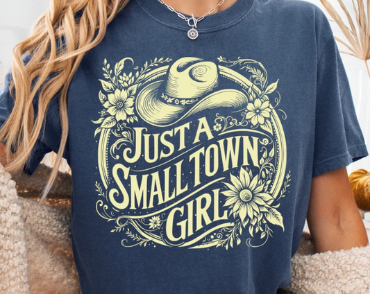 Just a Small town girl DTF