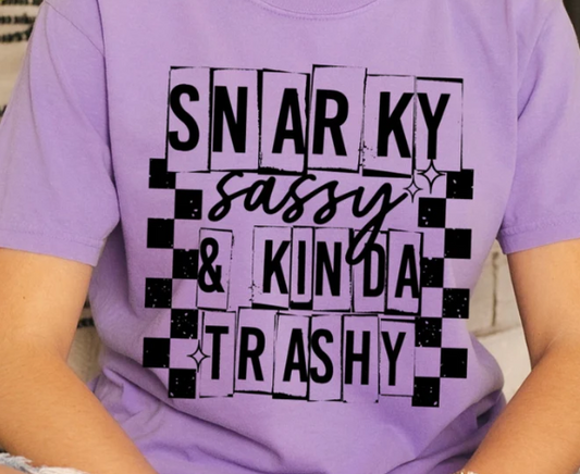 Snarky and Sassy DTF