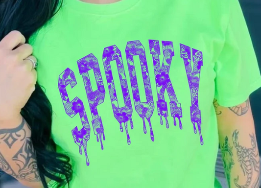 Spooky Drip DTF