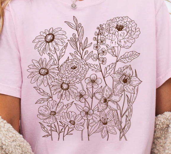 Floral DTF