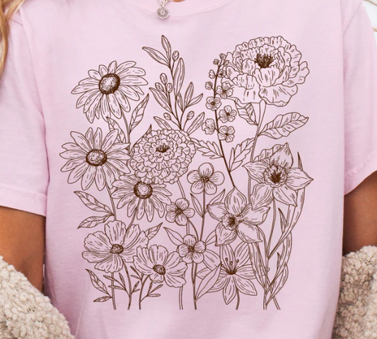 Floral DTF